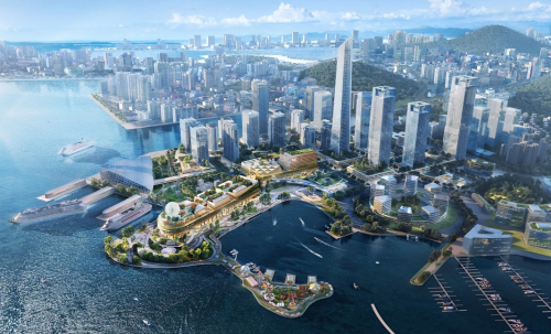 行政主席郑志刚巡视粤港澳大湾区项目 坚定投资内地不