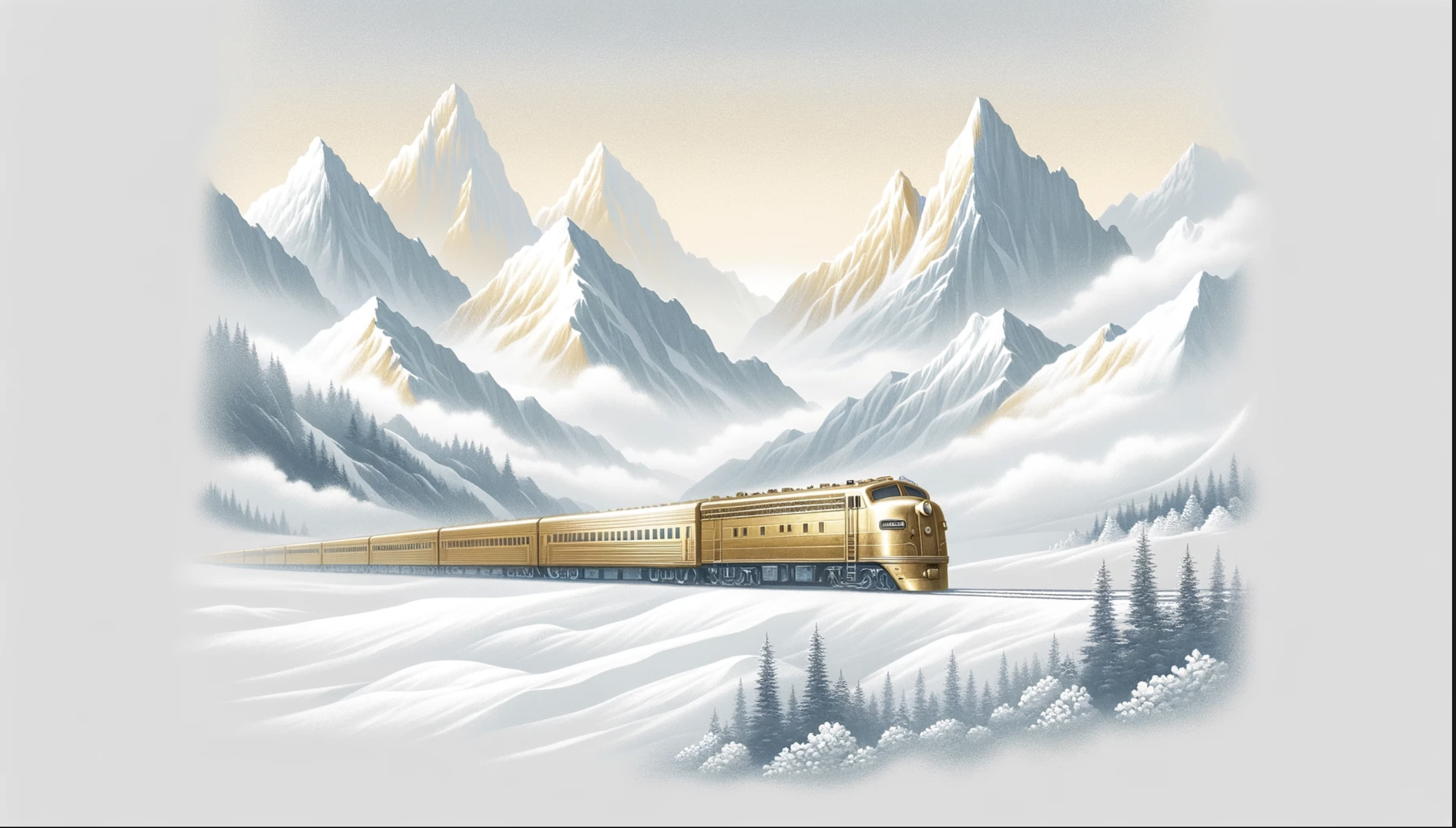 金色火车过雪山.png